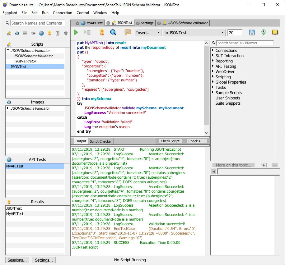 Json Schema Validation Value